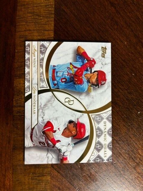 Topps Dynamic Duals Duos Masyn Winn Lars Nootbaar Live Ebay