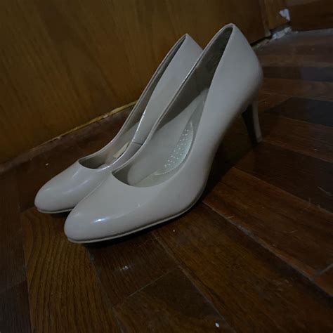 Nude Patent Heels Only Worn Twice Sz But Depop