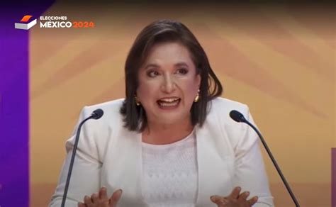 Primer debate presidencial Xóchitl Gálvez va por Escuelas de Tiempo