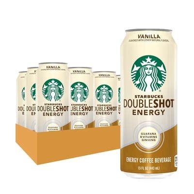 Starbucks Doubleshot® Energy Vanilla Coffee Drink 15 oz cans, 12 Pack ...