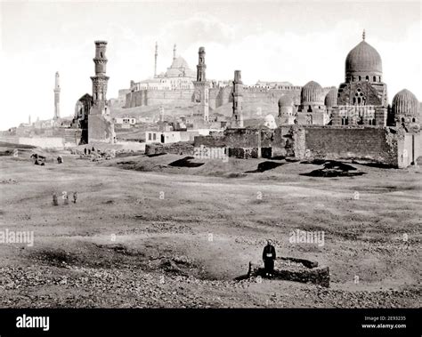 Late 19th Century Photograph View Of Cairo Egypt Stock Photo Alamy