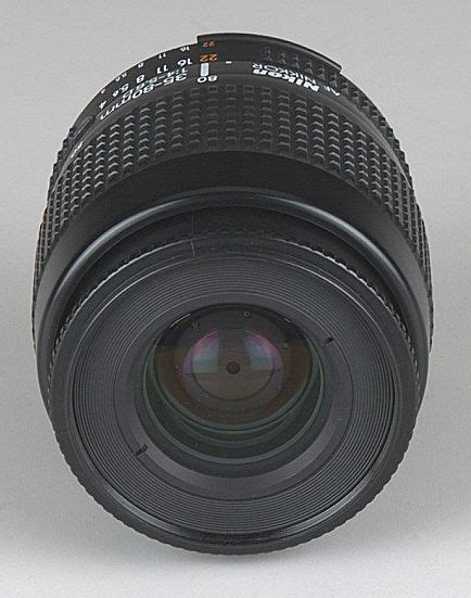 Nikon Autofocus (AF) Zoom Nikkor 35-80mm f/4~5.6D zoom lens - Index Page