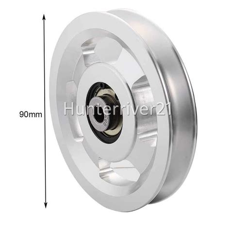 Universal Aluminium Alloy Bearing Pulley Wheel Cable Gym Equipment Mm