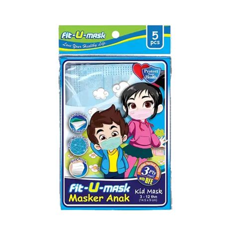 Fit U Masker Anak 5 Pieces Kegunaan Efek Samping Dosis Dan Aturan