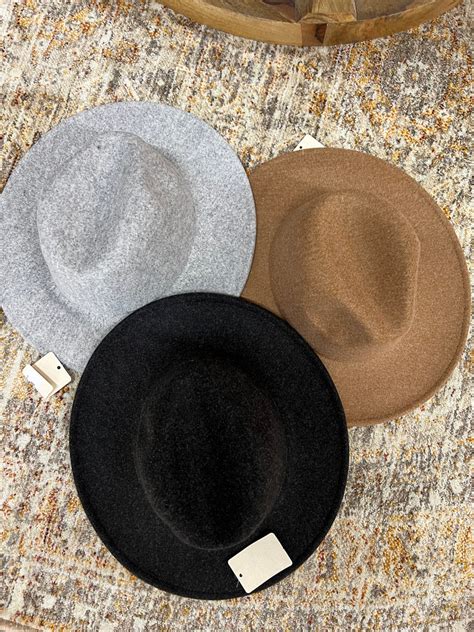 Brown Wool Felt Hat Terra Cottage