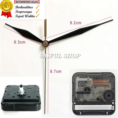 Jual MESIN JAM DINDING 12888 ORIGINAL MODEL SWEEP BAUT Shopee Indonesia