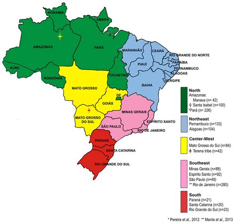 Population Map Of Brazil