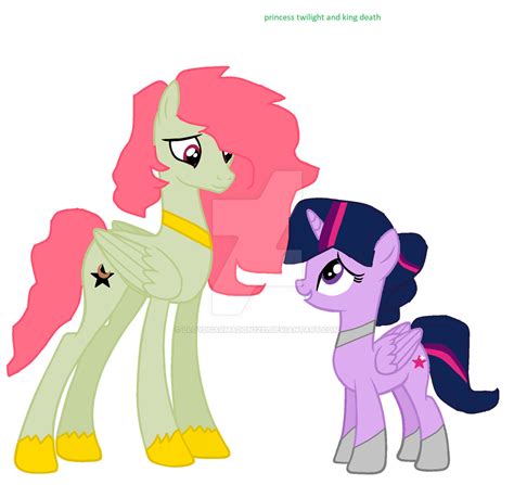 Mlp Next Gen Princess Twilight And King Death Base By Lloydgarmadon1231