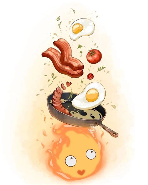 Calcifer Ghibli Artwork Studio Ghibli Art Calcifer Art