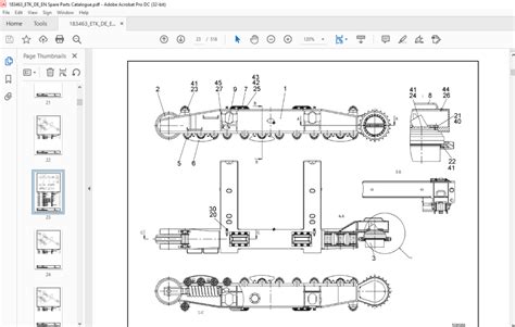 Liebherr Crawler Crane Hs Hd Spare Parts Catalogue Manual Sn