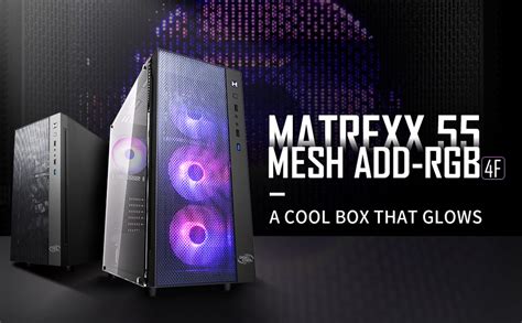 Deepcool Matrexx Mesh Add Rgb F Mid Tower Gaming Case Price In