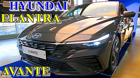 2023 HYUNDAI ELANTRA AVANTE NEW Exterior Interior Overview YouTube