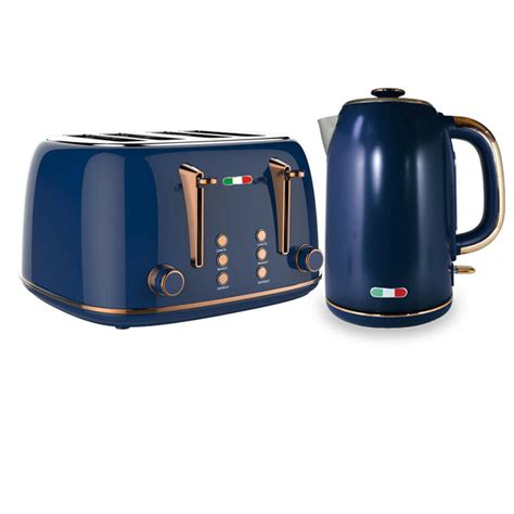 Vintage Electric Kettle and Toaster SET Combo Deal Stainless Steel Cop ...