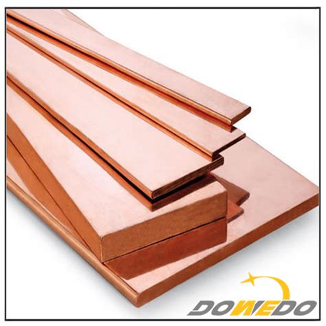 Rectangle Copper Flat Bar Brass Tubes Copper Pipes