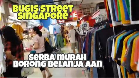 Area Bugis Street Tempat Belanja Oleh Oleh Termurah Di Singapore