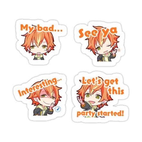 Four Stickers That Say I M Bad And Saying It S Party Started