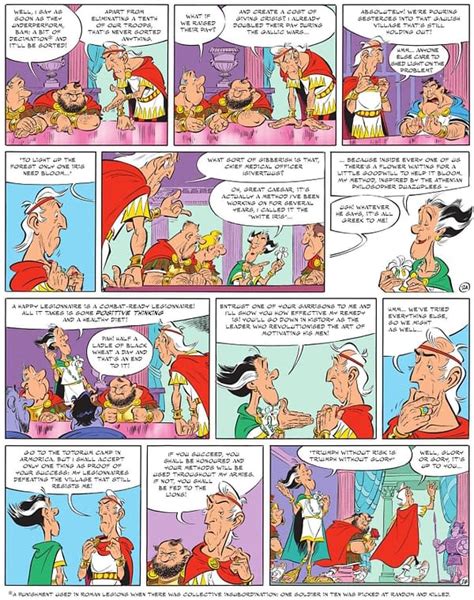 The First Two Pages of Asterix And The White Iris