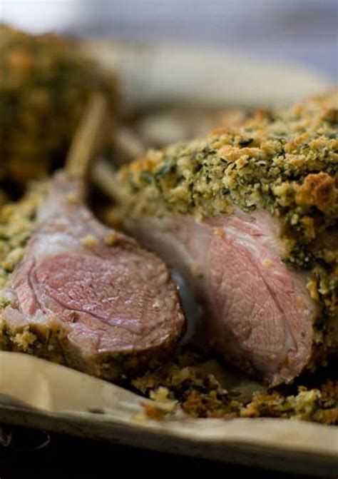 Rosemary Parmesan Encrusted Rack Of Lamb Tiny New York Kitchen