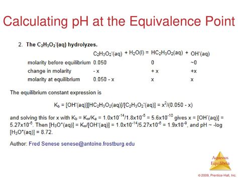 Chapter 17 Additional Aspects Of Aqueous Equilibria Ppt Download