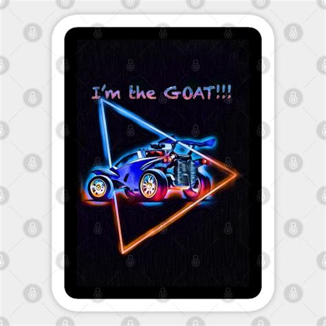 Goat Rocket League Player Octane Rocket League Sticker Teepublic