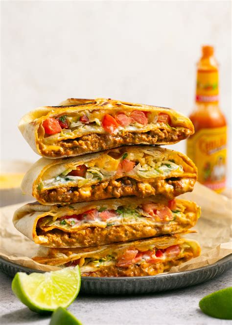 Beef Crunchwrap Supreme Gimme Delicious