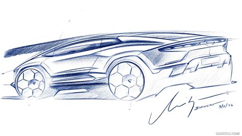 Lamborghini Lanzador Concept | 2023MY | Design Sketch