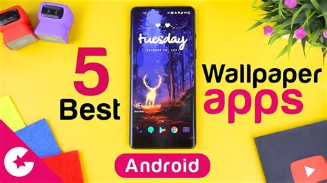 Top 5 Best Free Wallpaper Apps For Android 2021 Youtube