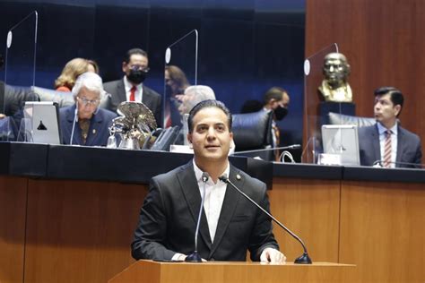 Senador Damián Zepeda Vidales presenta reservas a Legipe y Ley Federal