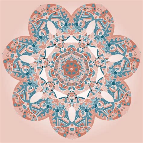 Oriental Mandala Motif Stock Vector Mettus 22883852