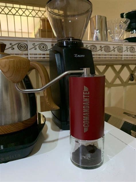 Comandante C40 Nitro Blade Grinder Burgundy TV Home Appliances