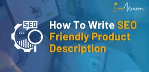 How To Write Seo Friendly Product Description Incrementors