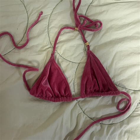 Cutest Pink Bikini Top Super Flattering For The Depop