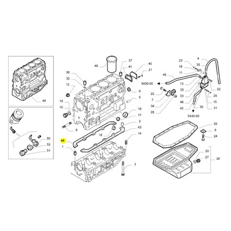 Junta Semi Carter Direito Para Iveco Daily 50364824 VPereck Peças