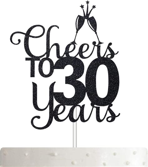 Alpha K Bg Cheers To 30 Years 30th Birthday Cake Ubuy India