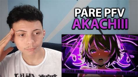 REACT GEMIDOS ʖ ZUEIRA ANIME Akachi BR YouTube