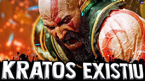 Kratos EXISTIU e foi o TITÃ DA FORÇA na Mitologia Grega YouTube