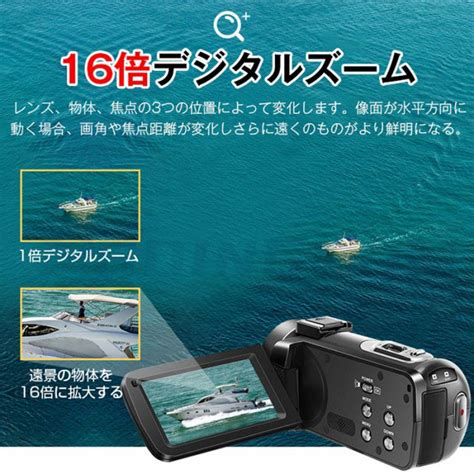 ビデオカメラ デジカメ Dvビデオカメラ 2 7k 3600万画素 日本製センサー 軽量 小型 3 0インチ 赤外夜視機能 16倍デジタル