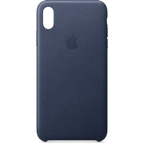 Apple Iphone Xs Max Leather Case Midnight Blue Mrwu2zma Bandh