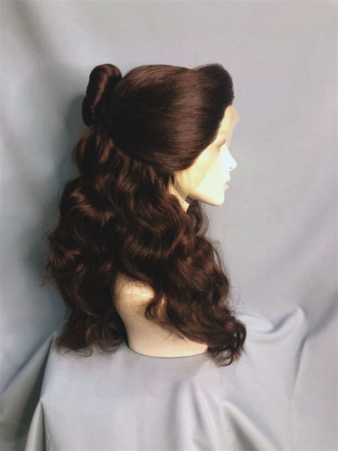 Belle wig Beauty and the Beast Halloween costume for Adult | Etsy