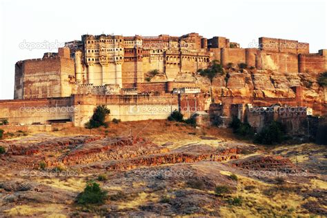 Mehrangarh Fort In Jodhpur Rajasthan India Stock Photo By