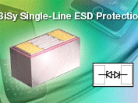 Bidirectional Symmetrical Single Line Esd Protection Diode Offe