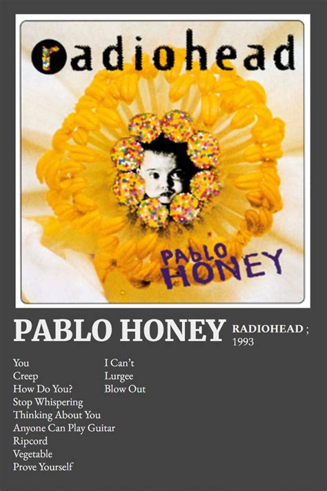pablo honey radiohead artofit