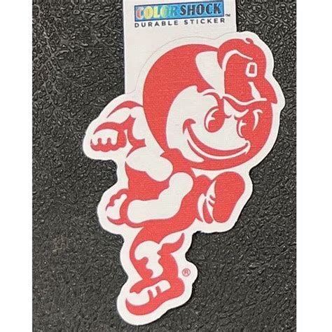 Ohio State Durable Brutus Sticker. - College Traditions