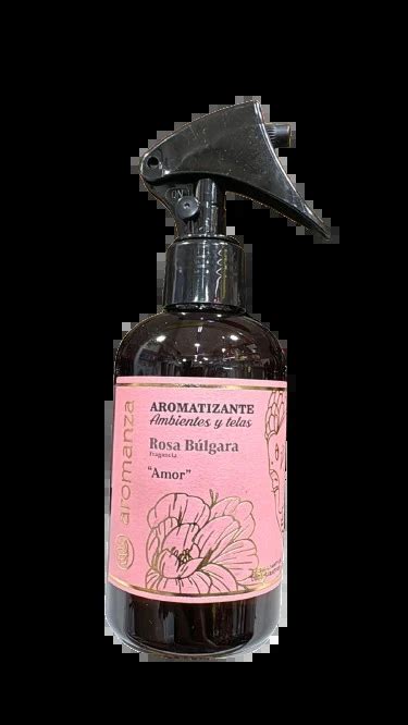 Aromatizante Textil Aromanza 200ml Aroma Rosa Bulgara