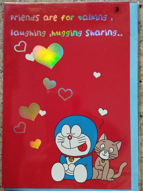 Doraemon greeting cards, Hobbies & Toys, Stationery & Craft, Other ...