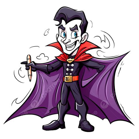 Drácula De Dibujos Animados Png Libro De Colores Vampiro Educación