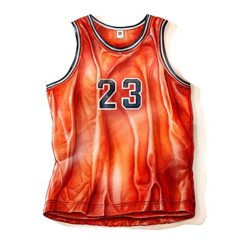 Premium Photo | Arafed basketball jersey with number 23 on it on a ...