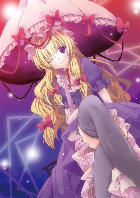 Yakumo Yukari Yukari Yakumo Touhou Image 1613068 Zerochan