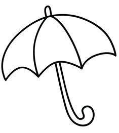 Pin By Celina Ls On Imprimir Umbrella Coloring Page Umbrella