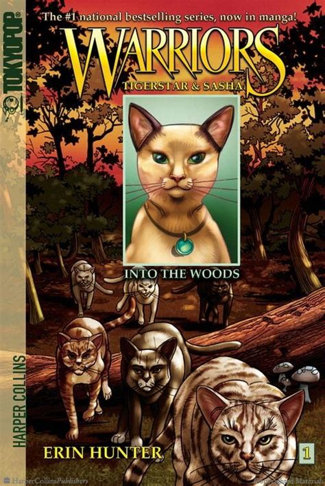 Warriors Manga Tigerstar And Sasha Book 1 Into The Woods Warrior